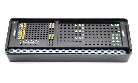 Tray (holds implants Screws)