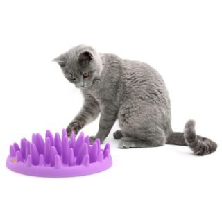 Slow feeder CATCH , Cat, Purple
