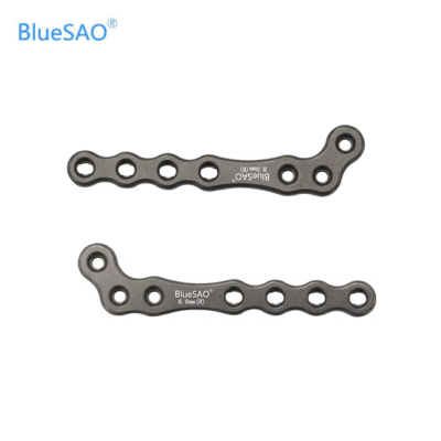 L-shaped bone plate, titanium