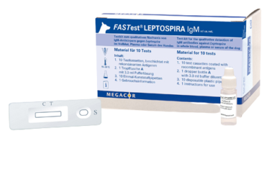 FASTest® LEPTOSPIRA IgM Testkit 10's
